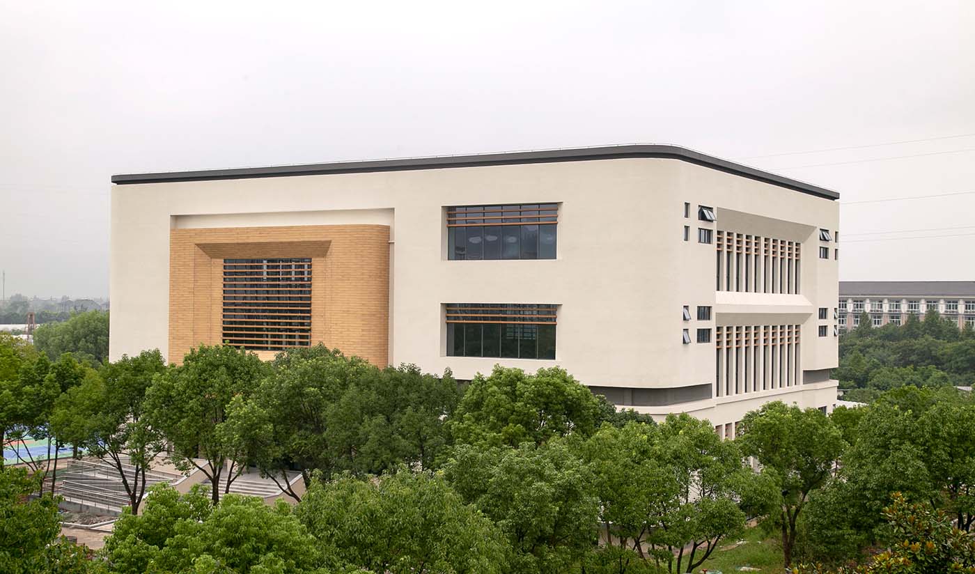 杭州富陽東洲中學(xué)（木紋、洞石、花崗巖）